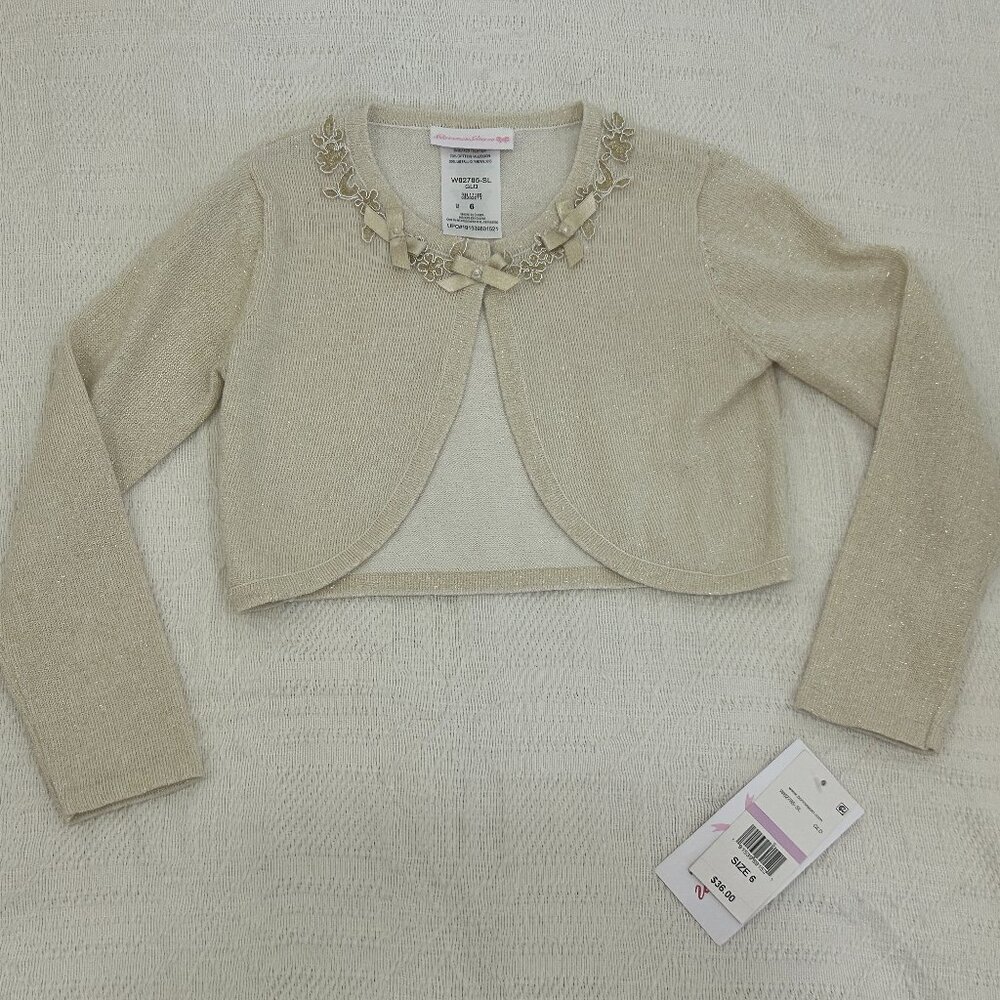 *** NEW *** Bolero Cardigan Shrug - Size 6